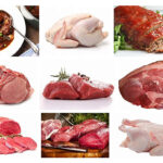 What are the names of different meats?