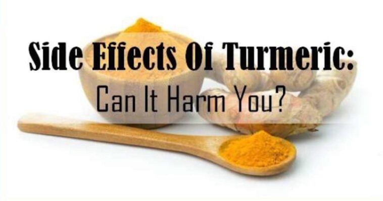 What are the negative effects of turmeric?