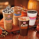 What are the new lattes at Dunkin Donuts?