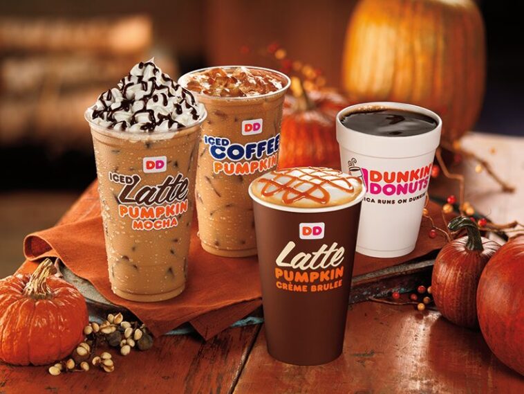 What are the new lattes at Dunkin Donuts?