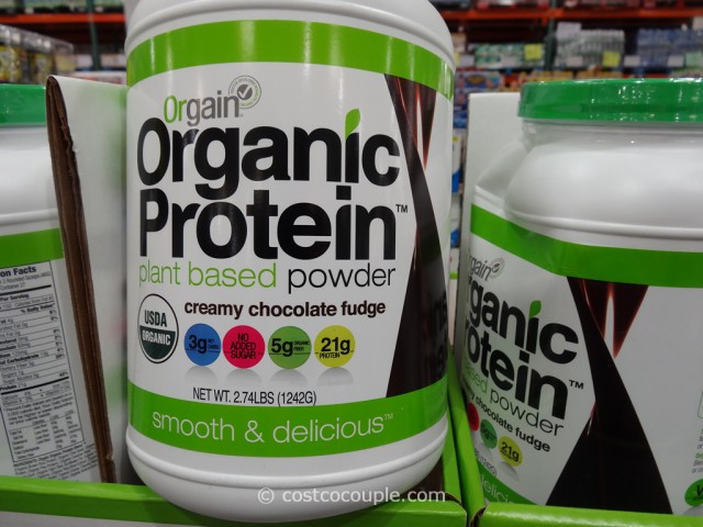 What are the side effects of Orgain organic protein powder?