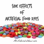 What are the side effects of red dye?