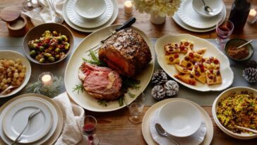 What are the top 10 Christmas dinner foods?