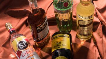 What are the top 5 alcohols?