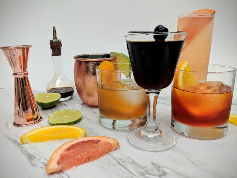 What are the top 5 classic cocktails?