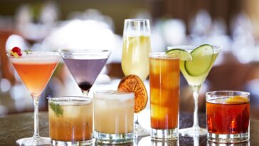 What are the top 5 cocktails?