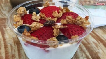 What brand of yogurt does Chick-fil-A use in their parfaits?