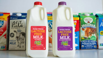 What brands of milk are lactose-free?