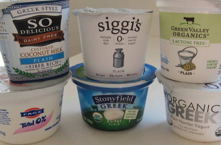 What brands of yogurt are lactose-free?