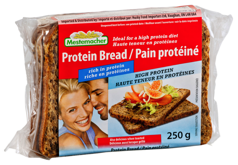 What bread has the highest protein content?