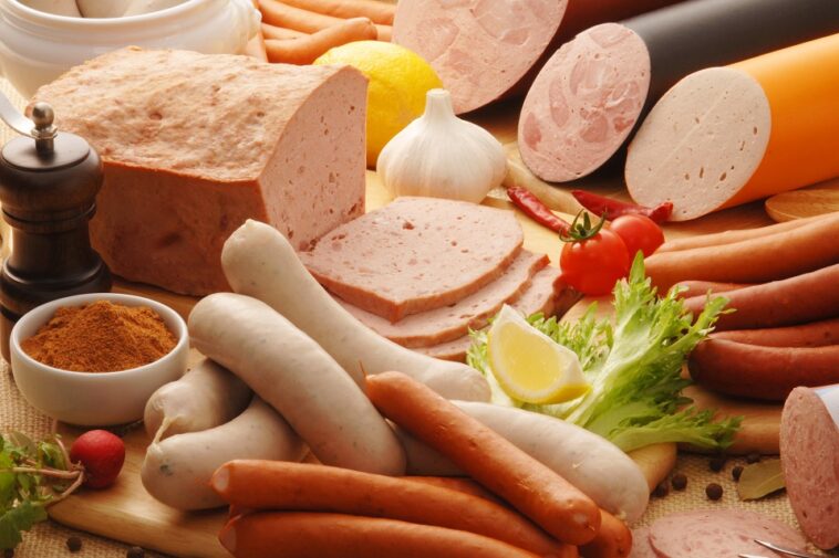 What breakfast meats are not processed?