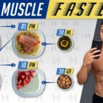 What can I drink to build muscle fast?