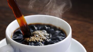 What can be eaten with coffee?