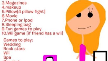 What can you do at a 11 year old sleepover?