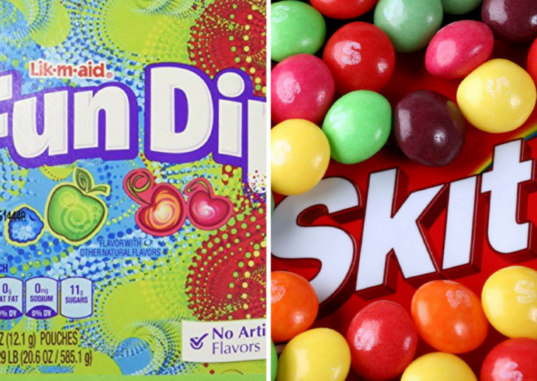 What candies were popular in the 1980s?
