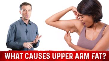 What causes fat upper arms?