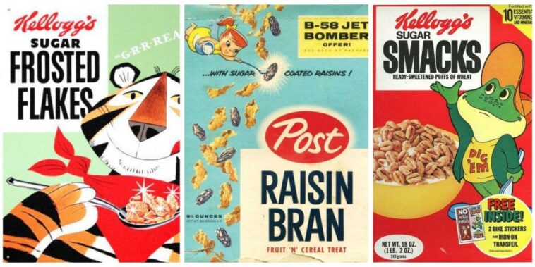 What cereal came out in 1977?