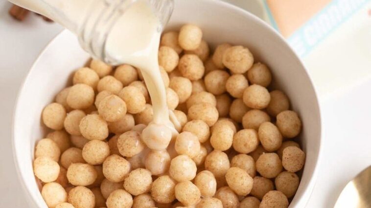 What cereal has less sugar?