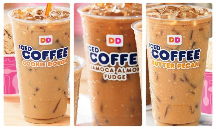 What coffee flavors does Dunkin Donuts have?