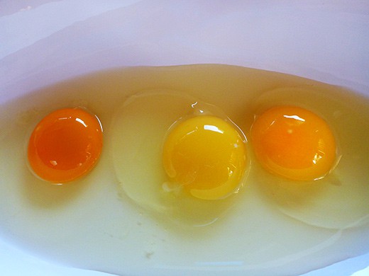 What colour egg yolk is best?