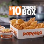 What comes in Popeyes $10 box?
