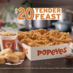 What comes in Popeyes $20 box?