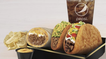 What comes in the chalupa box at Taco Bell?