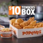 What comes with Popeyes $6 box?