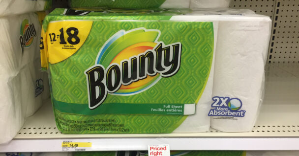 bounty paper towels research