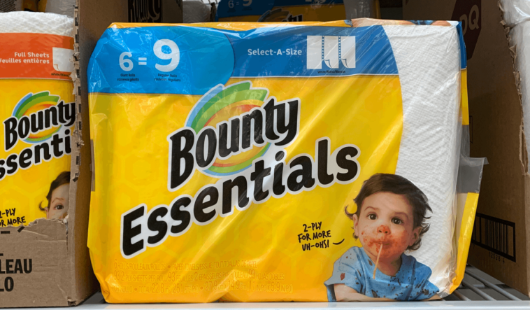 What company owns Bounty paper towels?