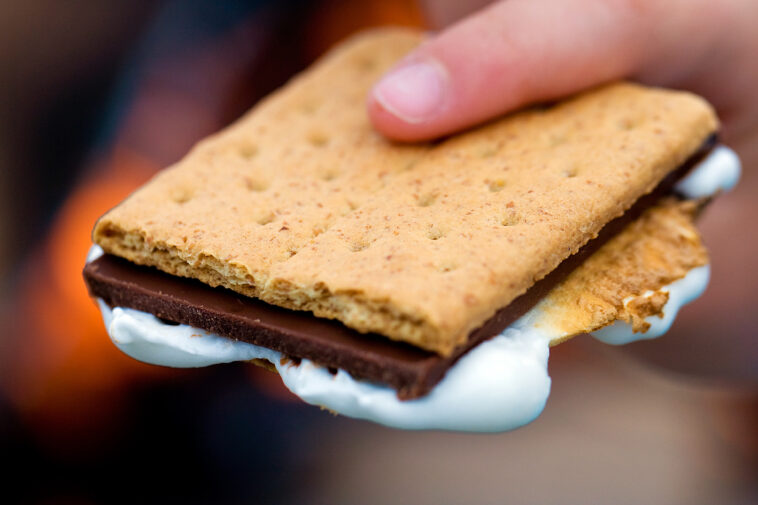 What crackers go with smores?