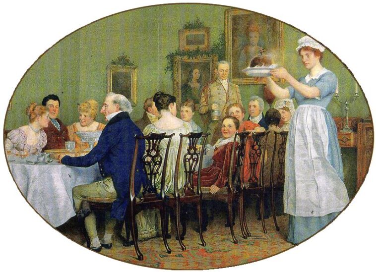 What did Victorians eat at Christmas?