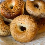 What do Americans put in their bagels?