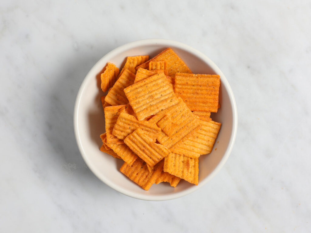 ¿A qué sabe Cheez Its caliente y picante?