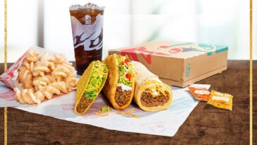 What do you get in a $5 Chalupa box at Taco Bell?