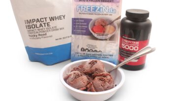 What do you mix protein powder with?