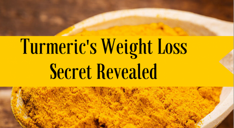 What do you mix with turmeric to lose weight?