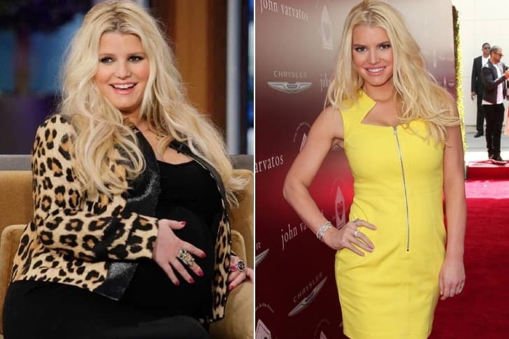 What does Jessica Simpson eat?