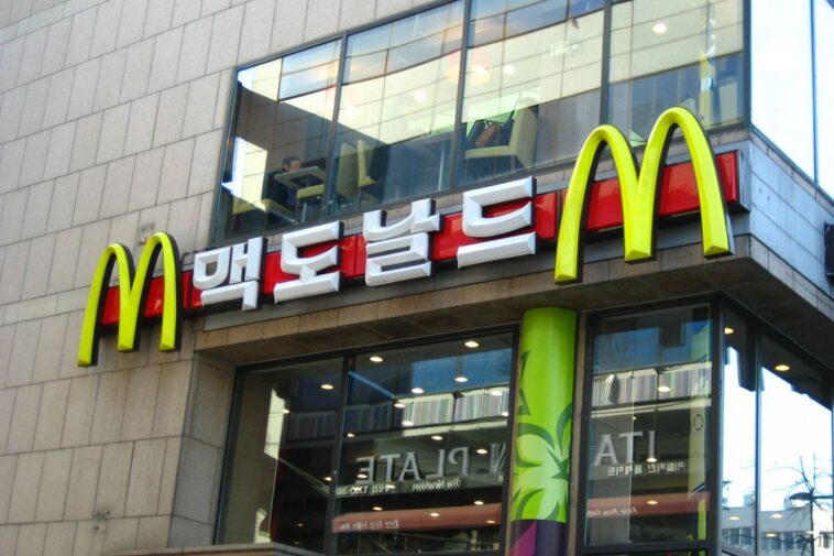 What does McDonalds serve in Asia?