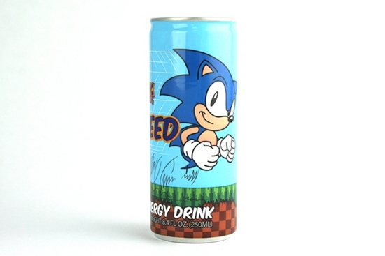 What does Sonic the Hedgehog drink?