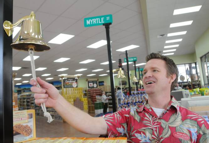 What does three bells mean at Trader Joe's?