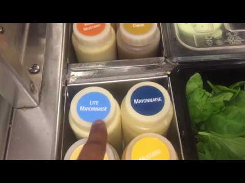 What dressing are at Subway?