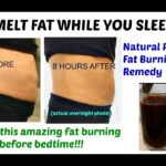 What drink burns belly fat overnight?