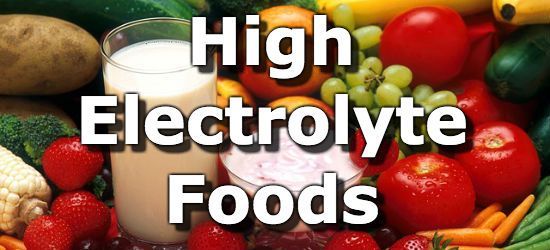 What electrolytes are in celery?