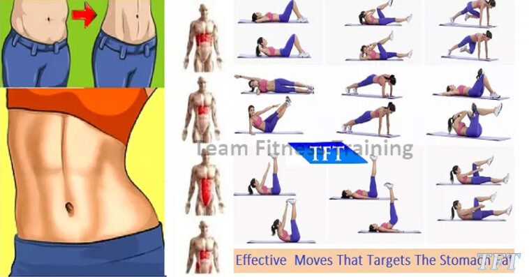 What exercises burn stomach fat?