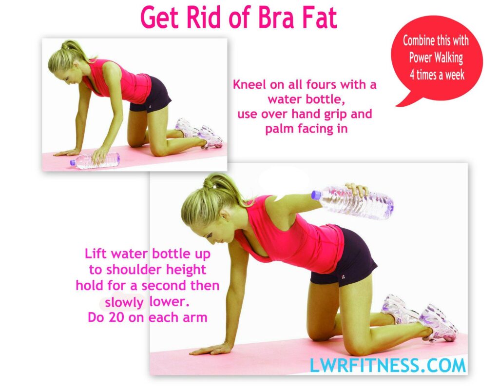 What exercises tone the back of arms?