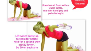 What exercises tone the back of arms?