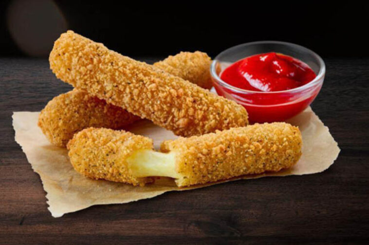 What fast food sells mozzarella sticks?