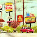 What fast food was popular in the 90s?