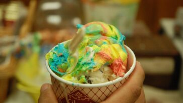 What flavor is Superman flavor ice cream?